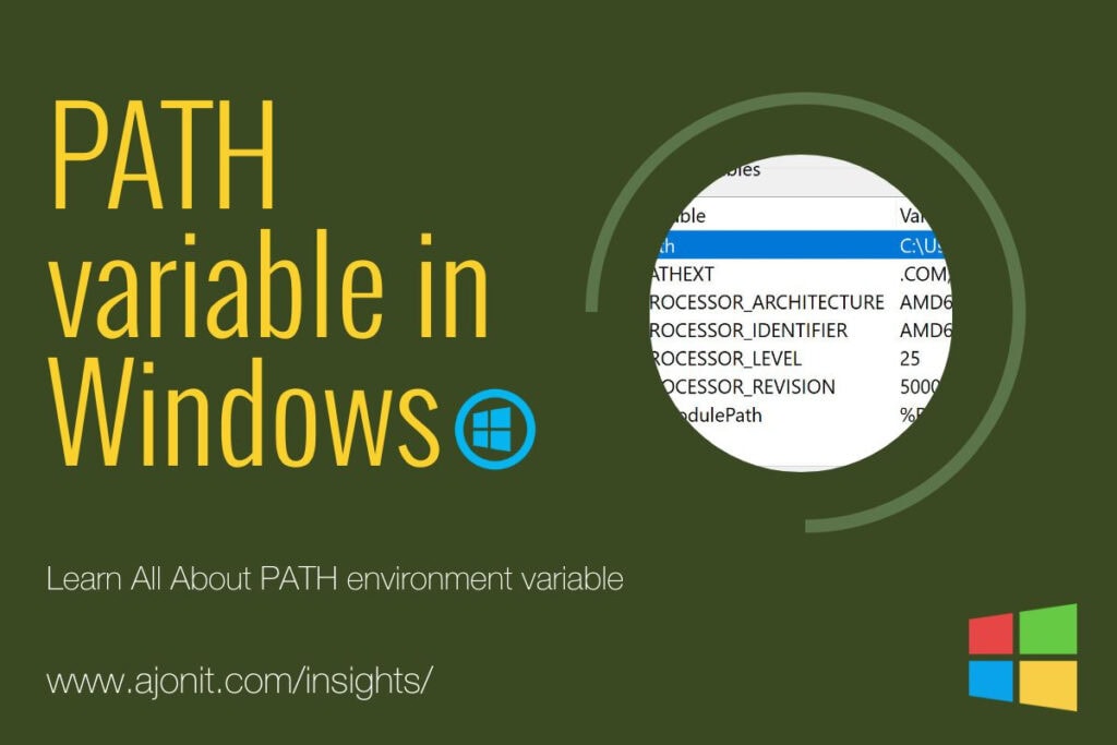 Learn all about PATH environment variable in Windows