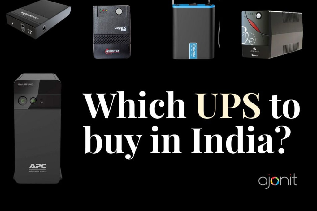 UPS buying Guide for India